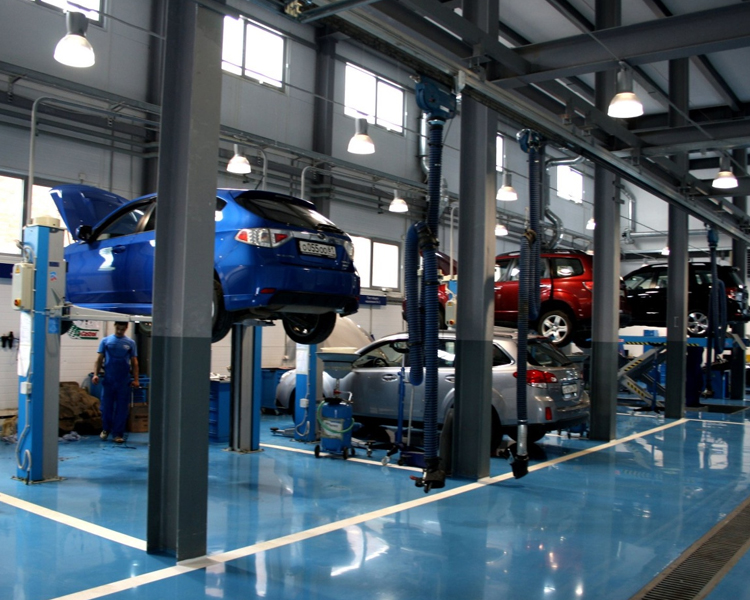 Inside the Denver Auto Repair & Service shop