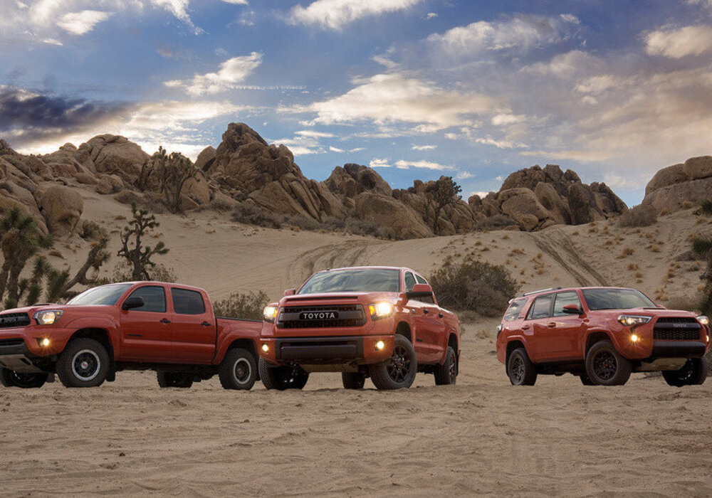 Toyota Trucks & SUVs (Tacoma, 4Runner, Tundra, Land Cruiser)